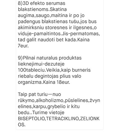 Platformoje „Vinted“ reklamuojami rusiški vaistai