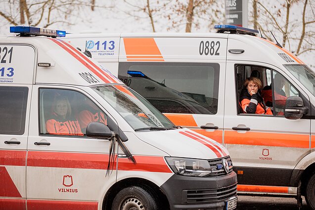 Greitosios medicinos pagalbos darbuotojai Greitosios medicinos pagalbos darbuotojai