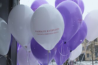 Cistinės fibrozės dienos minėjimas ir akcija Vilniuje