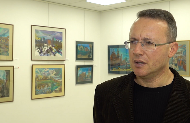 Menora. Auksinį jubiliejų paminėjęs dailininkas Solomonas Teitelbaumas: piešiant pamilstu pasaulį