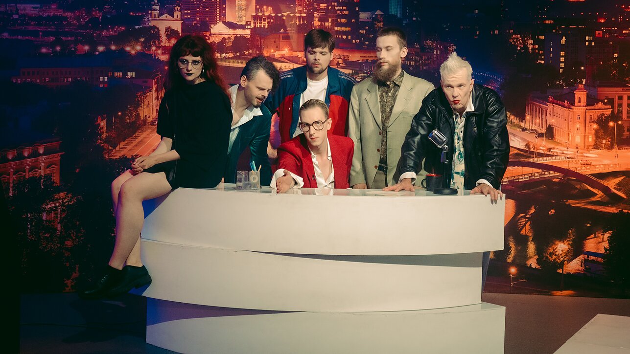 Kristijono Ribaičio klipo filmavimo akimirka