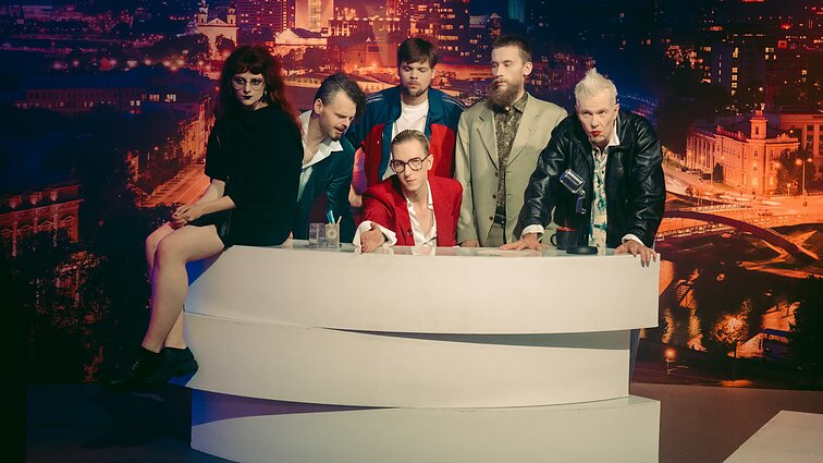 Kristijono Ribaičio klipo filmavimo akimirka