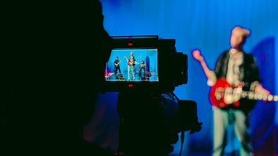 Kristijono Ribaičio klipo filmavimo akimirka