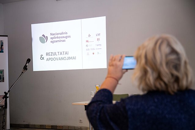 Nacionalinio aplinkosaugos egzamino dalyvių apdovanojimai
