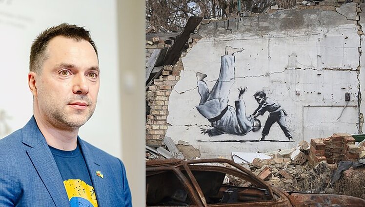 Vilniuje viešintis Arestovyčius tikina: šaltis ir elektros stygius ukrainiečių nepalauš