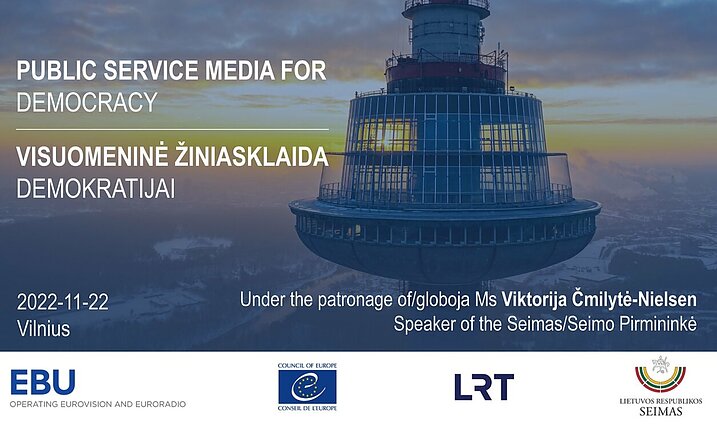 Tarptautinė konferencija „Visuomeninė žiniasklaida demokratijai“