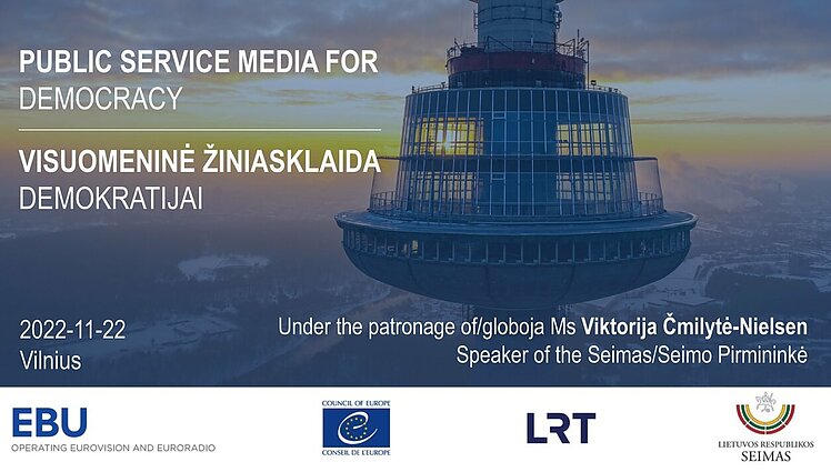 Tarptautinė konferencija „Visuomeninė žiniasklaida demokratijai“ (anglų k.)