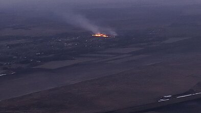 Съемка с дрона, уничтожение вражеской техники