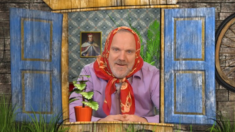 Dviračio žinios. Babytės pasaka apie Raudonkepuraitę be kepuraitės