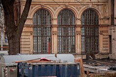 Žygimantų gatvėje vykstantys statybų darbai