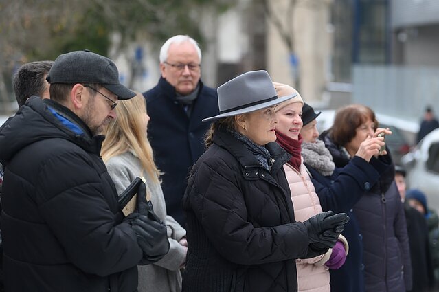 Odsłonięcie pomnika bohatera Szymona Konarskiego w Wilnie