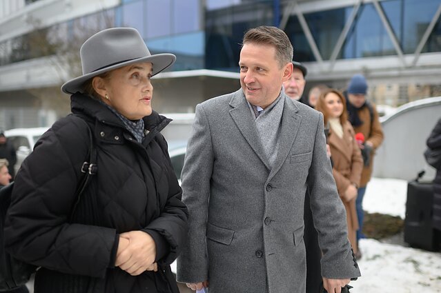 Odsłonięcie pomnika bohatera Szymona Konarskiego w Wilnie