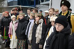 Odsłonięcie pomnika bohatera Szymona Konarskiego w Wilnie
