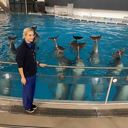 10–12. Kaip atrodo delfinų trenerio darbas?