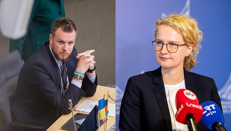 Žinios. Apklausos duomenimis, prasčiausiai vertinami ministrai – Landsbergis ir Armonaitė