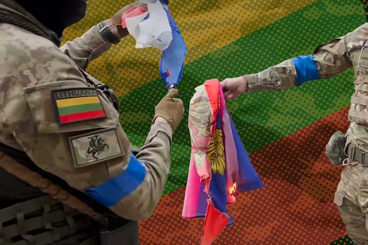 Lietuvių savanoriai Charkivo srityje. 