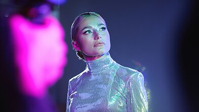 Jessicos Shy klipo filmavimo akimirka