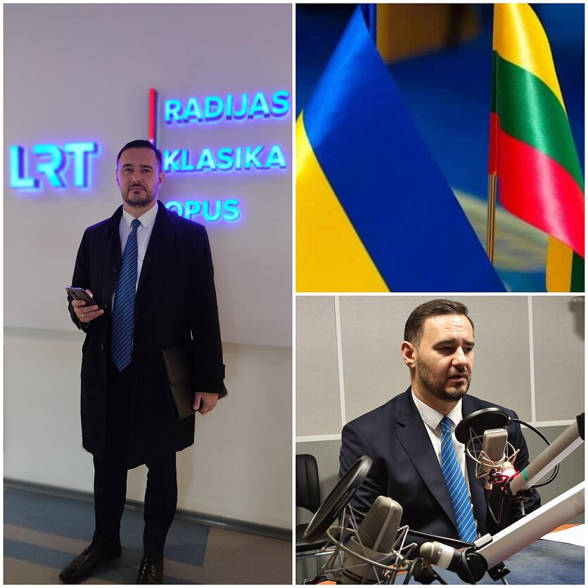 Сантара. Українська Хвиля: Гість передачі - Надзвичайний і Повноважний Посол України в Литві Петро Бешта