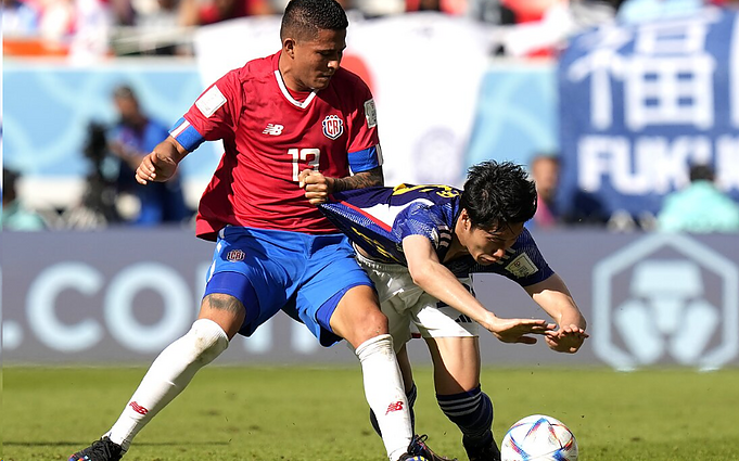FIFA pasaulio futbolo čempionatas. E grupė. Japonija – Kosta Rika
