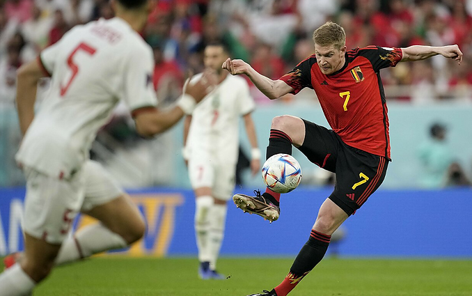 FIFA pasaulio futbolo čempionatas. F grupė. Belgija – Marokas