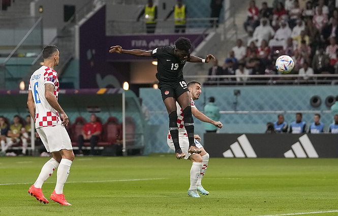 FIFA pasaulio futbolo čempionatas. Komentatorius po pirmojo kėlinio: Kroatija neabejotinai buvo geresnė komanda nei Kanada