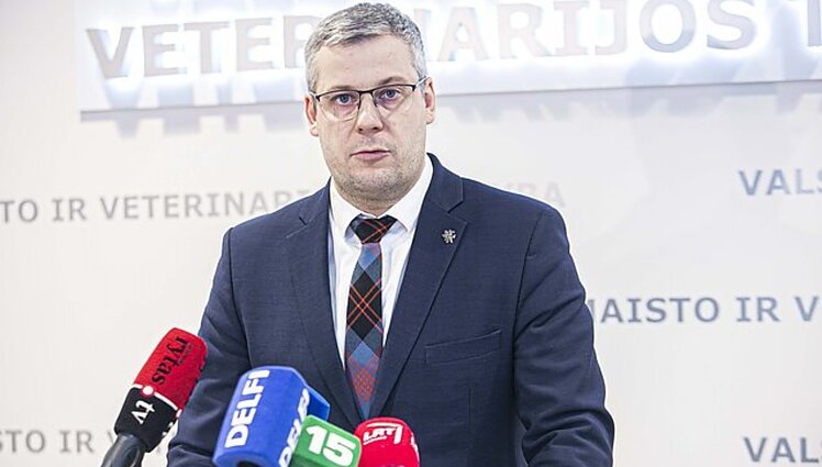 Žinios. Vyriausybė spręs, ar atleisti korupcija įtariamą VMVT vadovą Mantą Staškevičių