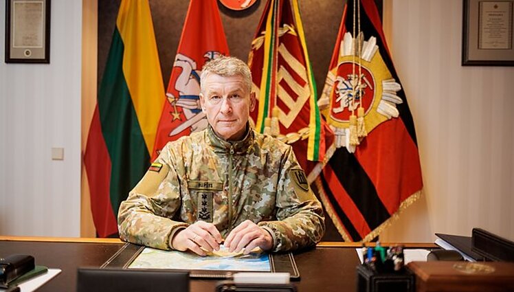 Žinios. Lietuvos kariuomenės vadas Rupšys šiandien pradeda oficialų vizitą JAV