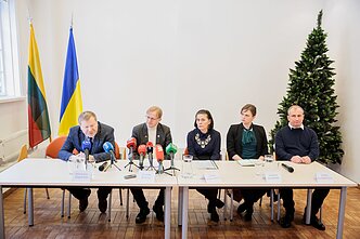 Media conference organised by the Genocide and Resistance Research Centre of Lithuania (LGGRTC)
