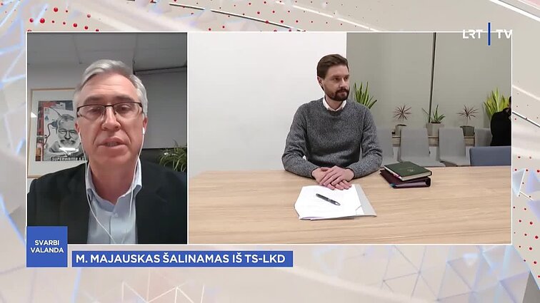 Majauskas pašalintas iš konservatorių gretų: anot apžvalgininko, pats politikas savo elgesiu prisišaukė tokią baigtį