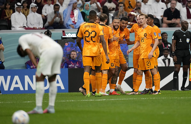 FIFA pasaulio futbolo čempionatas. Pertrauka Nyderlandų ir Kataro susitikime: ar pavyks išlaikyti persvarą prieš šeimininkus?