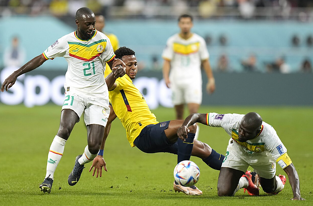 FIFA pasaulio futbolo čempionatas. A grupė. Ekvadoras – Senegalas