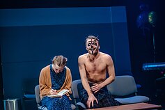 Spektaklis „Tinder dates“ (rež. Gabrielė Tuminaitė, Stas Žyrkov (Ukraina) ir Kirilas Glušajevas)