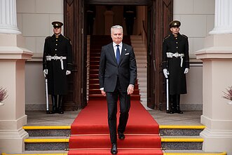 Lietuvos prezidentas Gitanas Nausėda Lietuvos prezidentas Gitanas Nausėda