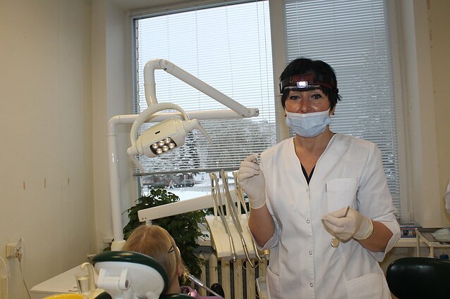 Odontologė Hanna Ishchenko dirba Kėdainiuose
