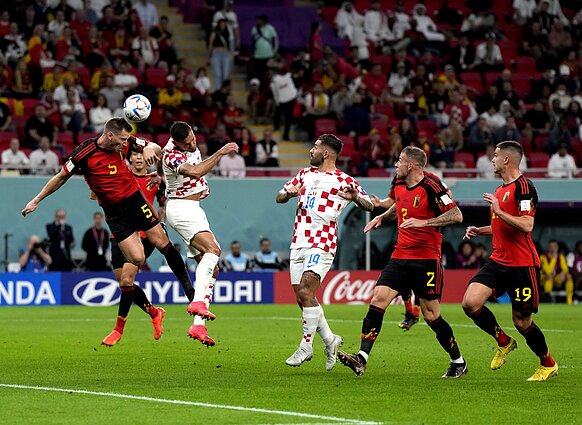 Pasaulio futbolo čempionatas per LRT. Po pirmo kėlinio – solidi kroatų gynyba ir atsargi belgų žvalgyba