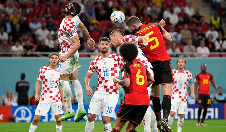 FIFA pasaulio futbolo čempionatas. F grupė. Kroatija – Belgija