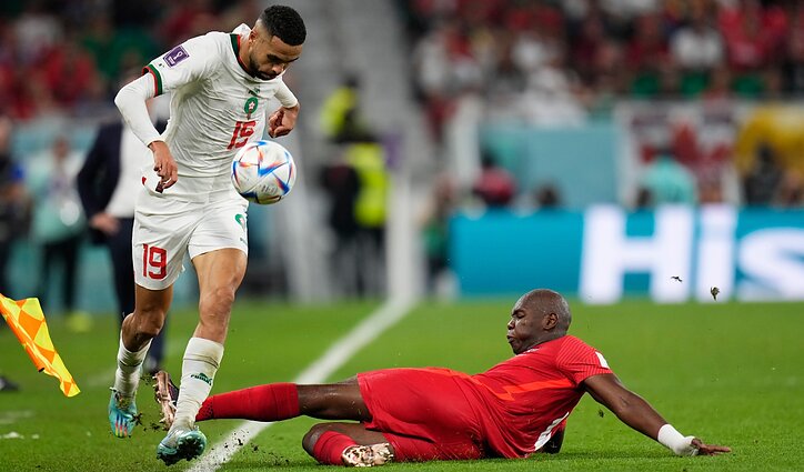 FIFA pasaulio futbolo čempionatas. F grupė. Kanada – Marokas