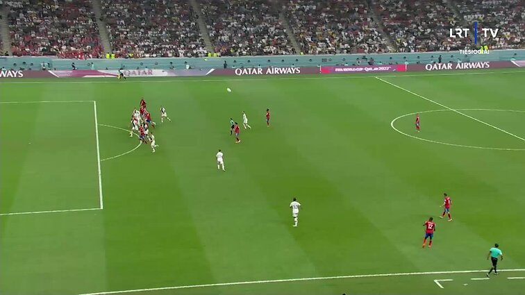 Fantastiškas Kosta Rikos proveržis: antrą kartą muša apsnūdusiems vokiečiams į vartus