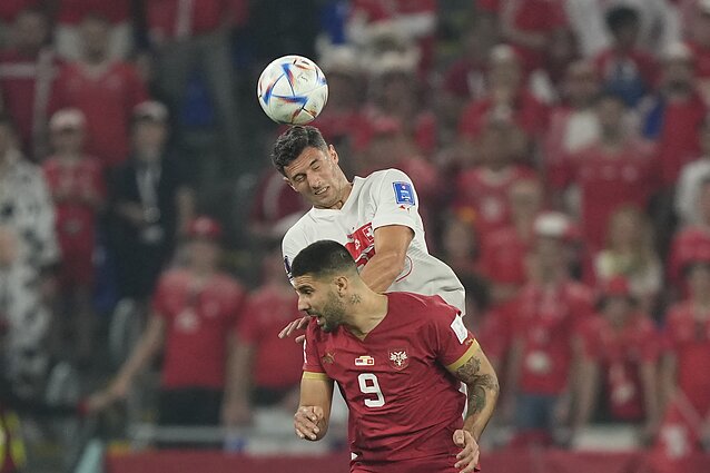 FIFA pasaulio futbolo čempionatas. G grupė. Serbija – Šveicarija