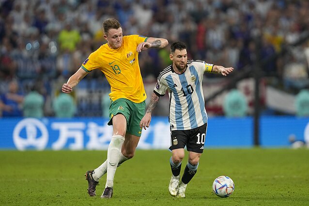 FIFA pasaulio futbolo čempionatas. Aštuntfinalis. Argentina – Australija