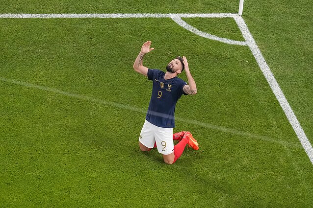Meistriškai: Giroud išveda prancūzus į priekį ir tampa rezultatyviausiu žaidėju rinktinės istorijoje
