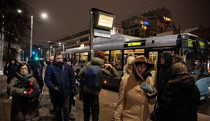 Sostinės viešojo transporto vairuotojų streikas: gyventojams rekomenduojama planuoti savo laiką