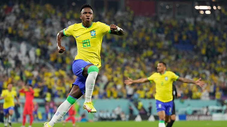 Ilgai laukti nereikėjo: Vinicius Junioras jau 7 minutę išveda Braziliją į priekį prieš Pietų Korėją