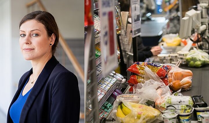 Ekonomistė apie kylančias maisto kainas: kol prekių vežimėliai bus pilni, niekas nesikeis