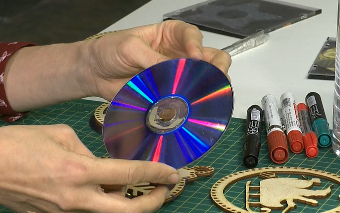 Labas rytas, Lietuva II d. Daugiau laiko rankdarbiams: kaip antrą kartą įdarbinti kompaktines plokšteles?