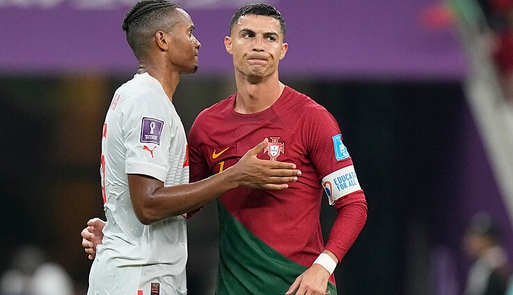FIFA pasaulio futbolo čempionatas. Aštuntfinalis. Portugalija – Šveicarija