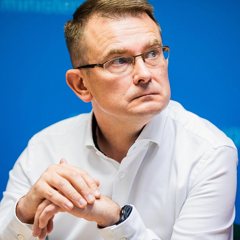 J. Stacevičiaus / LRT nuotr., Spaudos pusryčiai Sveikatos apsaugos ministerijoje