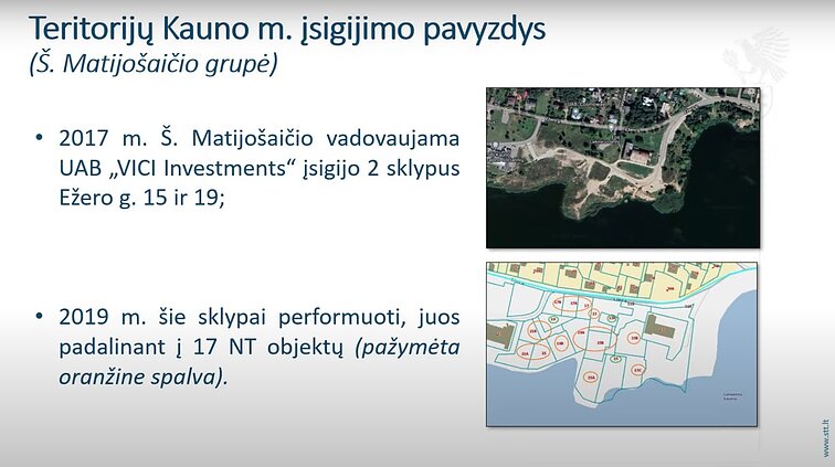 STT pristatymas apie nuosavybės teisių atkūrimo procesus Kauno miesto savivaldybėje
