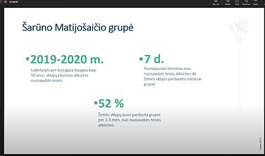 STT pristatymas apie nuosavybės teisių atkūrimo procesus Kauno miesto savivaldybėje
