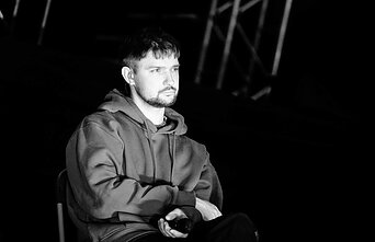 Grupės „8 Kambarys“ repeticijos akimirka Grupės „8 Kambarys“ repeticijos akimirka